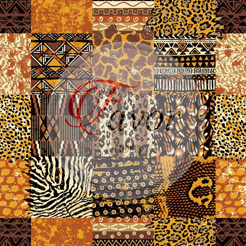 Leopar Desenli Kumaş 2