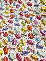 Makaron Desenli Kumaş