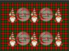 Yılbaşı Temalı Runner ve Supla Kumaşı 2