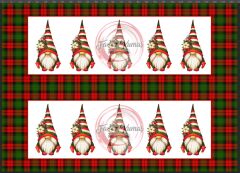 Yılbaşı Temalı Runner ve Supla Kumaşı 2