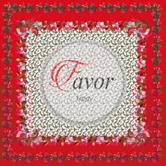 Kokina Desenli Masa Örtüsü Kumaşı