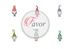 Yılbaşı Cücesi Runner ve Supla Kumaşı