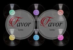 Plak Desenli Runner ve Supla Kumaşı 1 mt -6 adet supla SİYAH