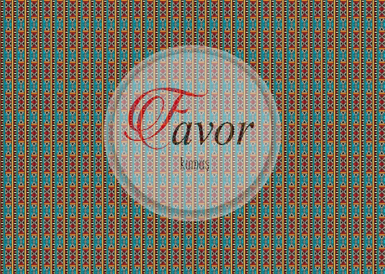 Etnik Mandala Desenli Kumaş 1 mt -2 adet runner