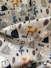 Orman Desenli Kumaş 2