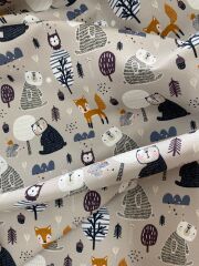 Orman Desenli Kumaş 2