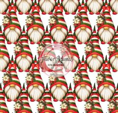 Yılbaşı Cücesi Desenli Kumaş 2