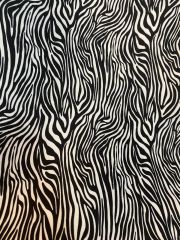 Zebra Desenli Döşemelik Kumaş