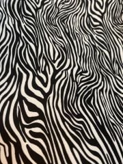 Zebra Desenli Döşemelik Kumaş