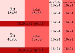 Karakter Desenli Çanta Kumaşı