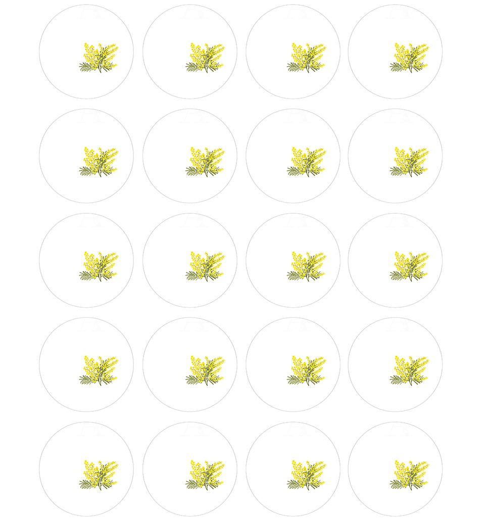 Sarı Çiçekli Kahve Supla Kumaşı 20 tane kahve suplası-1,5 mt