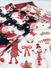 Yılbaşı Desenli Hobi Kumaş Seti