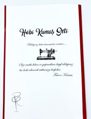 Figür Desenli Hobi Kumaş Seti
