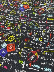 Matematik Desenli Kumaş 2