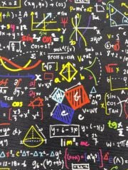 Matematik Desenli Kumaş 2