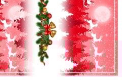 Yılbaşı Temalı Runner ve Supla Kumaşı