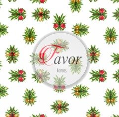 Yılbaşı Temalı Runner ve Supla Kumaşı 6