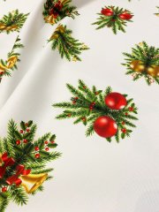 Yılbaşı Temalı Runner ve Supla Kumaşı 6