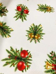 Yılbaşı Temalı Runner ve Supla Kumaşı 6