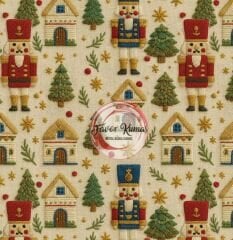 Fındıkkıran Köyü Desenli Kumaş