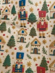 Fındıkkıran Köyü Desenli Kumaş