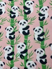 Panda Desenli Kumaş-2
