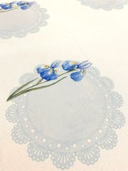 Çiçek Desenli Supla Kumaşı