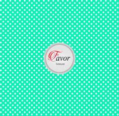 Küçük Puantiye Desenli Kumaş mint