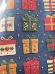 Yılbaşı Hediyeleri Desenli Kumaş