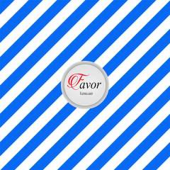 Çapraz Çizgili Kumaş mavi