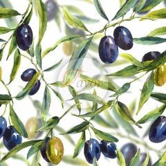 Zeytin Desenli Döşemelik Kumaş