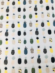 Ananas Desenli Kumaş 2