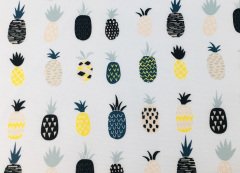 Ananas Desenli Kumaş 2