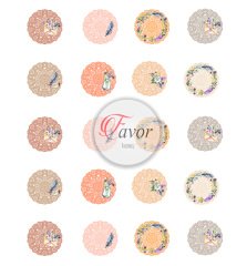 Soft Renkli Kahve Supla Kumaşı 20 tane kahve suplası-1,5 mt