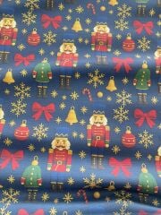 3D Fındıkkıran Askerleri  Desenli Kumaş 3