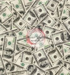 Dolar Desenli Kumaş