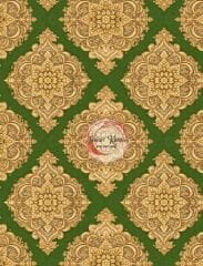 Ramazan Altın Nizam Desenli Kumaş