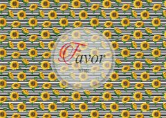 Ay Çiçeği Runner ve Supla Kumaşı 1 mt -2 adet runner