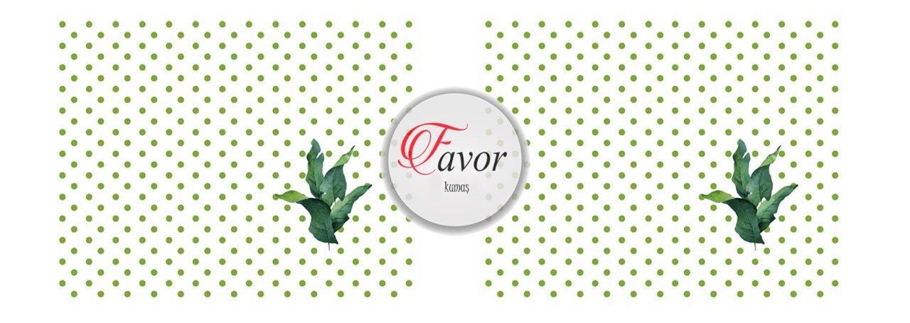 Renkli Benekli Amerikan Servis Kumaşı yeşil