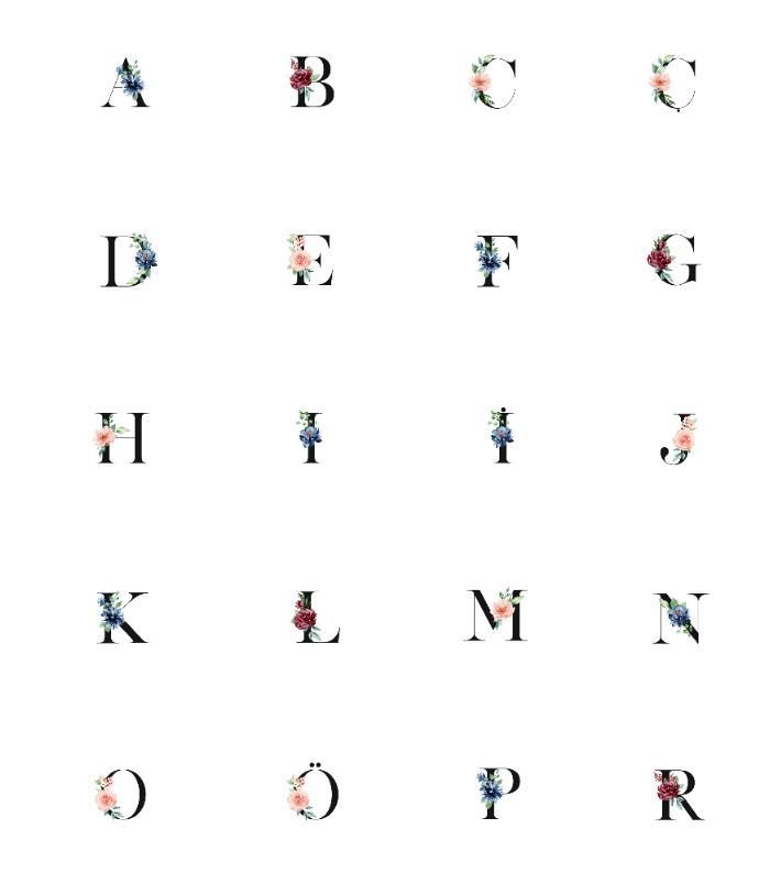 Harf Desenli Kahve Supla Kumaşı 1,5 mt -20 harf