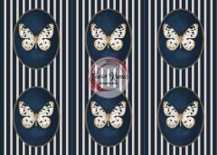 İpek Kanatlar Runner & Supla & Kırlent Kumaşı 1 kırlent -45x45 cm- 6 adet