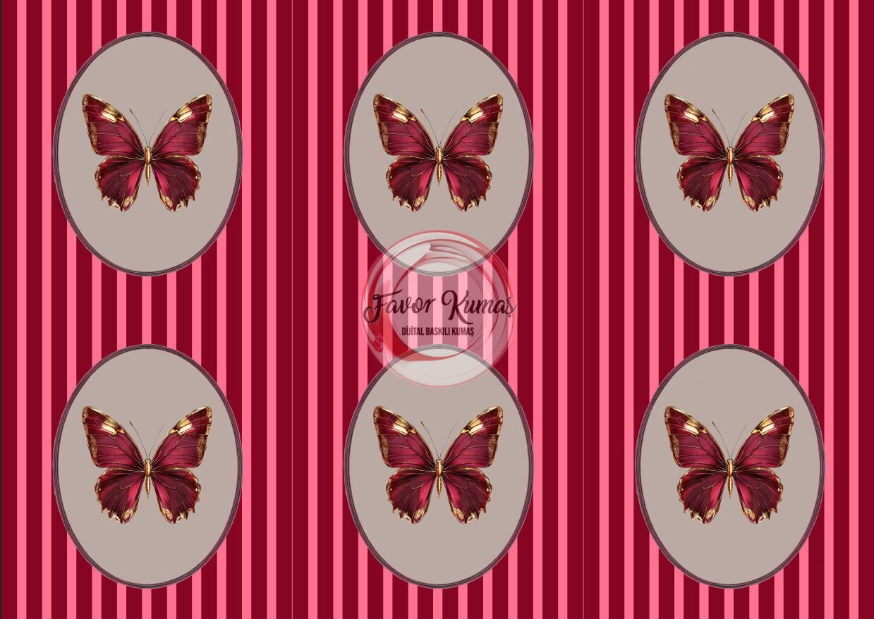 İpek Kanatlar Runner & Supla & Kırlent Kumaşı 2