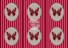 İpek Kanatlar Runner & Supla & Kırlent Kumaşı 2 kırlent -45x45 cm- 6 adet