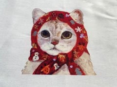 Sevimli Plaj Desenli Hobi Kumaş Seti
