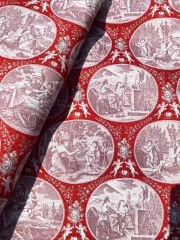 Toile De jouy Desenli Kumaş 3