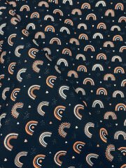 Soft Gökkuşağı Desenli Kumaş