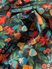 Yılbaşı Hediyeleri Desenli Kumaş