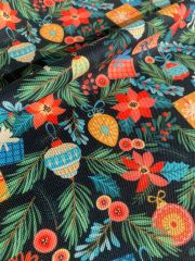 Yılbaşı Hediyeleri Desenli Kumaş