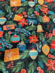 Yılbaşı Hediyeleri Desenli Kumaş