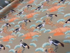 Japon Turnası Desenli Kuş